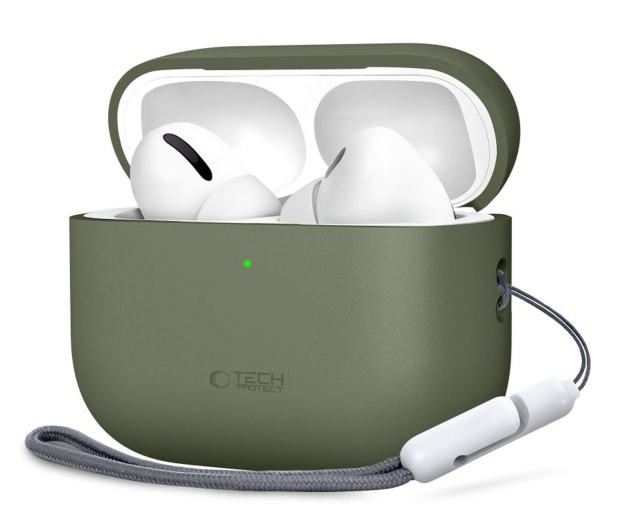 Tech-Protect Silicone Do Apple Airpods Pro 3 Olive Green - 1367334 - zdjęcie 2